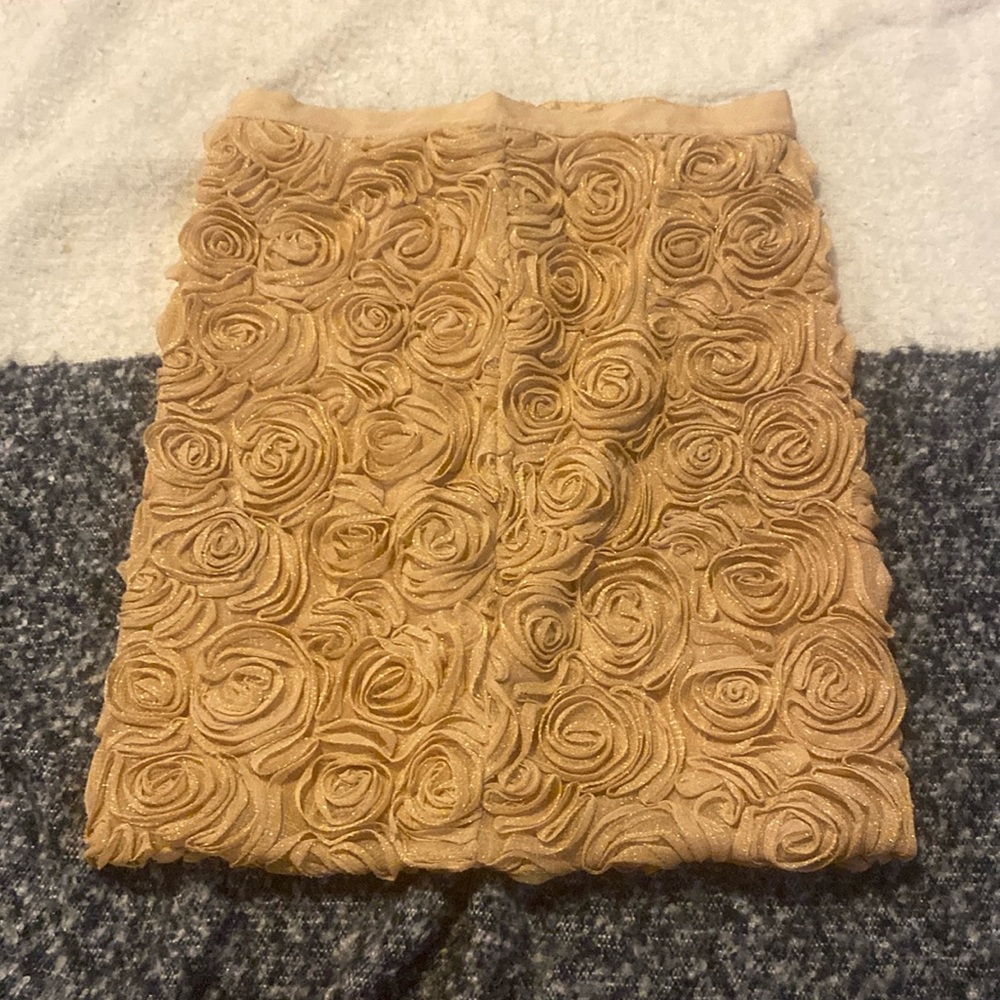 Banana republic rosette skirt